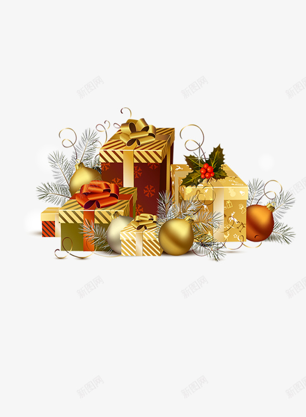 圣诞节圣诞礼物图png免抠素材_88icon https://88icon.com 圣诞节 圣诞节礼物素材 礼物免抠图素材 礼物平素材