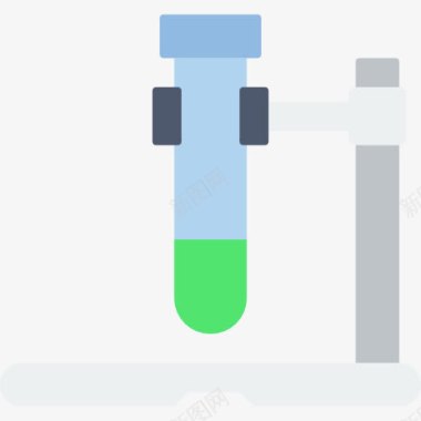 小清新教育试管图标图标
