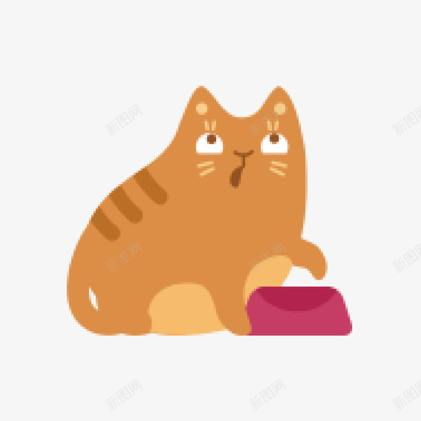 手绘卡通猫矢量图ai免抠素材_88icon https://88icon.com 卡通 手绘 猫 矢量图