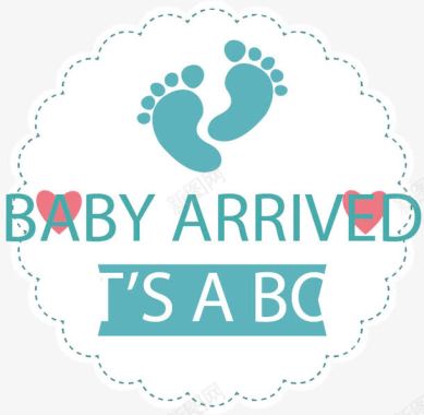 新生儿专用脚丫新生儿图标图标