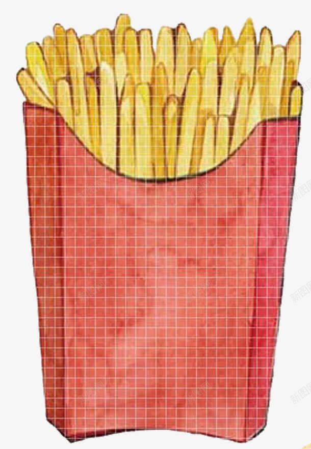 薯条手绘矢量图eps免抠素材_88icon https://88icon.com 手绘 插画 美味 美食 薯条 矢量图