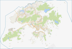 香港地图素材