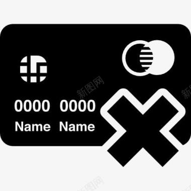 信用卡在线支付没有信用卡图标图标