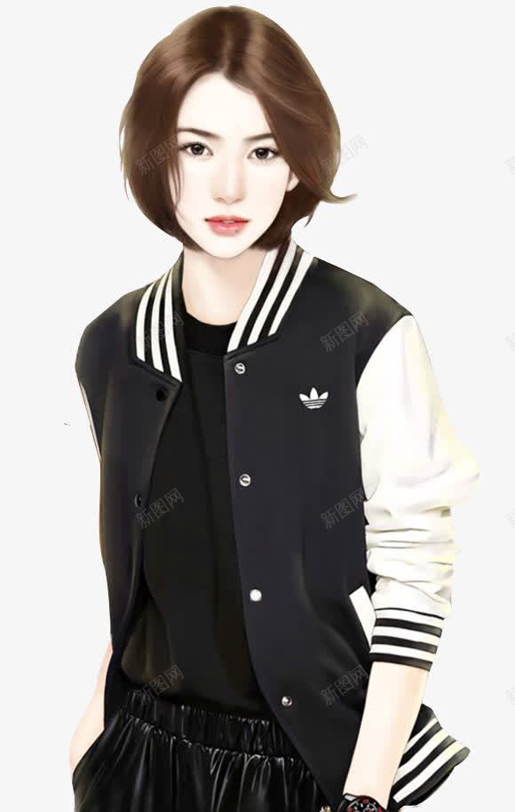 棒球服短发女孩png免抠素材_88icon https://88icon.com 女孩 棒球 短发