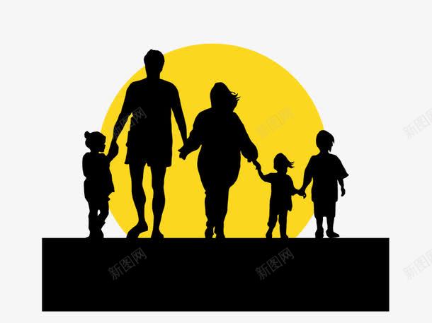 夕阳下png免抠素材_88icon https://88icon.com 家族 高清