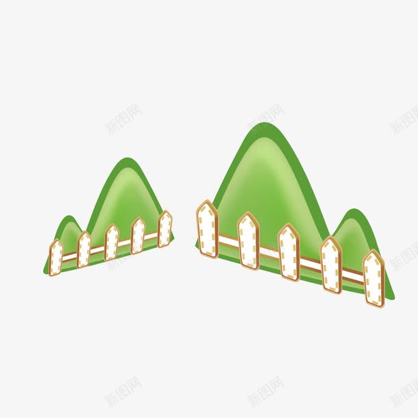 卡通绿色小山png免抠素材_88icon https://88icon.com 卡通 卡通小山 小山 绿色 绿色小山