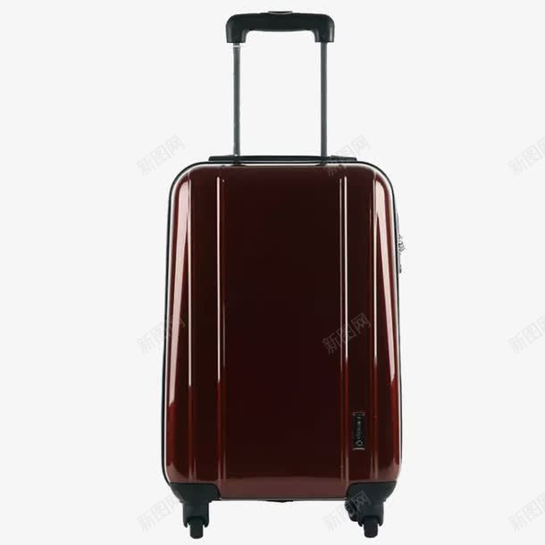 棕色行李箱png免抠素材_88icon https://88icon.com 产品实物 旅行箱 棕色 行李箱
