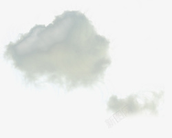 云感棉灰色渐变云高清图片