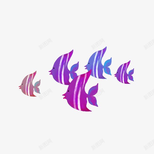卡通紫色小鱼png免抠素材_88icon https://88icon.com 卡通 卡通紫色 卡通紫色小鱼 紫色 紫色卡通