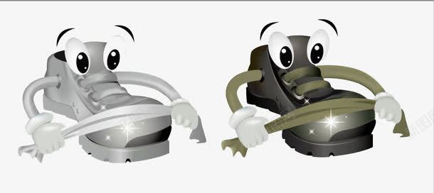 鞋子png免抠素材_88icon https://88icon.com 灰色的鞋子 绿色的鞋子