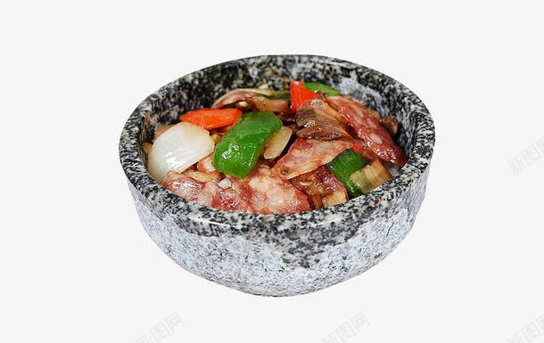 腊肉煲仔饭png免抠素材_88icon https://88icon.com 主食 煲仔饭 石锅饭 腊肉煲仔饭