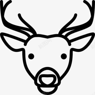 野生海货DeerHead图标图标