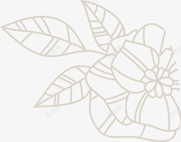 花朵花纹矢量图ai免抠素材_88icon https://88icon.com AI 底纹 手绘 线条 背景 花朵 花纹 矢量图