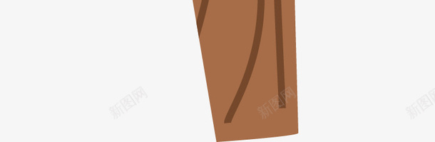 水彩棕色树干矢量图ai免抠素材_88icon https://88icon.com 创意 卡通 手绘 树干 棕色 水彩 设计 矢量图
