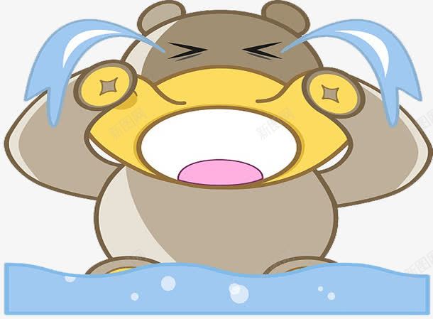 流眼泪的河马png免抠素材_88icon https://88icon.com 哭泣 河马 流泪 流眼泪