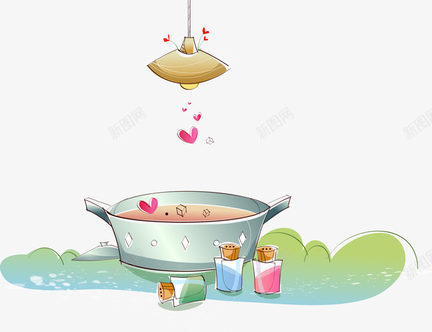 卡通插画厨房用品矢量图ai免抠素材_88icon https://88icon.com 卡通 厨房 厨房卡通 厨房插画 用品 矢量图