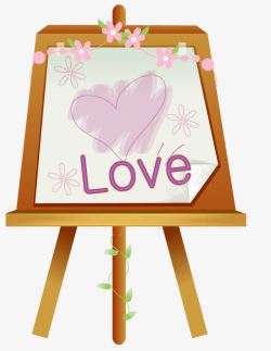 情人节门牌素材