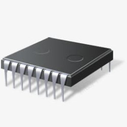芯片CPU硬件微芯片处理器远景素材