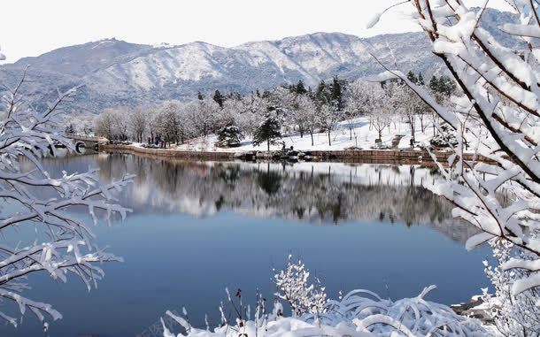 北京植物园雪景七png免抠素材_88icon https://88icon.com 名胜古迹 旅游风景 著名建筑