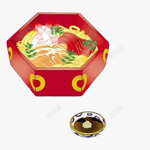 面条盒手绘画片png免抠素材_88icon https://88icon.com 八边形 手绘食品 红色 调料 面条