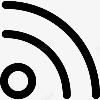 WIFI网络连接信号图标图标