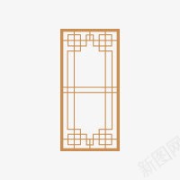 窗花古建筑png免抠素材_88icon https://88icon.com 仿古 古建筑 实木窗花