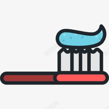 滋补保健Toothbrush图标图标