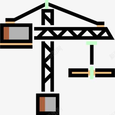 施工宣传栏鹤图标图标