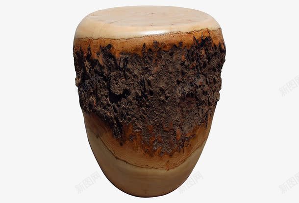 石材凳子png免抠素材_88icon https://88icon.com 做旧肌理 咖啡色 大理石 软装素材