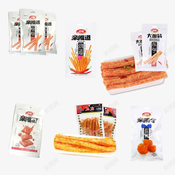 包装食物png免抠素材_88icon https://88icon.com 白色 袋装 麻辣食品