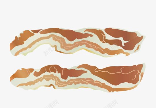 肉类食物卡通手绘肉类食物图标图标