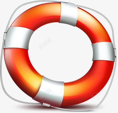 手绘夏日卡通手绘游泳圈png免抠素材_88icon https://88icon.com 卡通 夏日 游泳