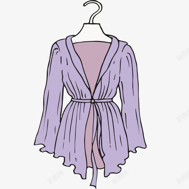 紫色防晒衣png免抠素材_88icon https://88icon.com 矢量素材 素材 紫色 防晒衣
