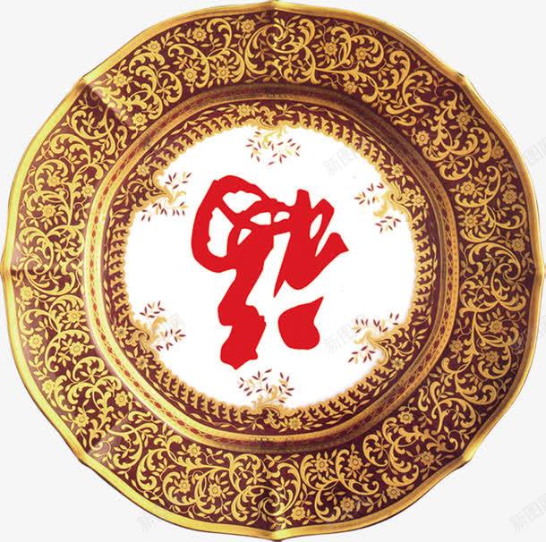 金色古风圆盘png免抠素材_88icon https://88icon.com 古风 图片 金色