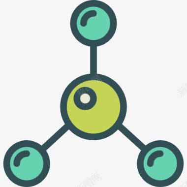 互联网教育化学图标图标