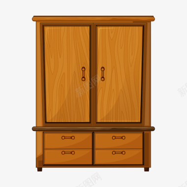 木质柜子图标图标