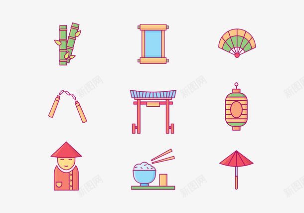 卡通景点寺庙png免抠素材_88icon https://88icon.com 卡通庙 名胜古迹 圆形 夫子庙 寺庙 彩色 文化 景点