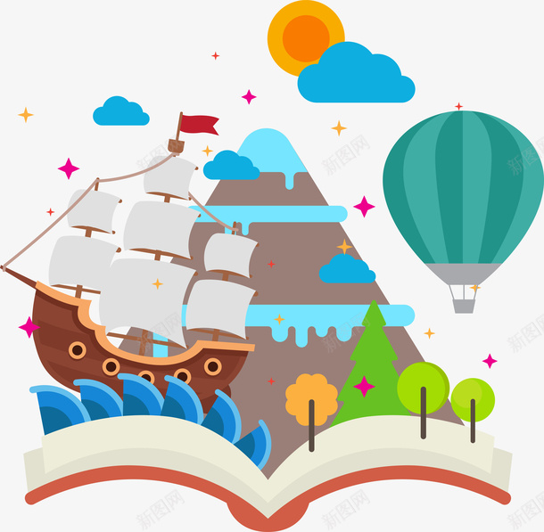书里世界矢量图eps免抠素材_88icon https://88icon.com 世界 世界矢量 书中世界 书里世界 矢量图形 素材 矢量图
