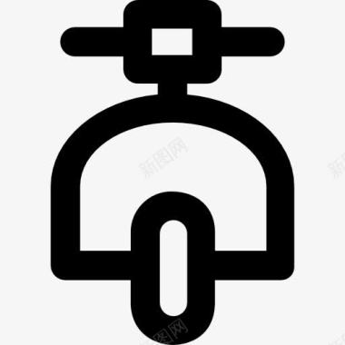 水上摩托摩托车图标图标