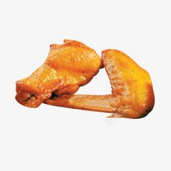 烤鸡翅素材