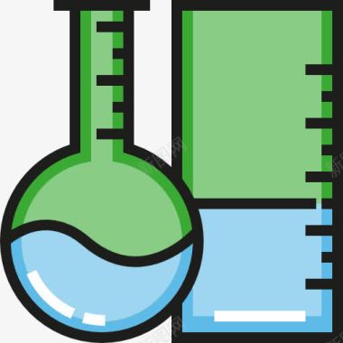 科学选择瓶图标图标