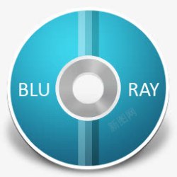 Bluray蓝光图标高清图片