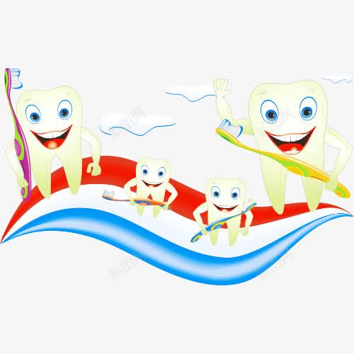 牙齿卡通png免抠素材_88icon https://88icon.com 牙医医生 牙痛 牙齿卡通矢量图 牙齿治疗 牙齿疼痛