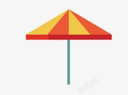 彩色的太阳伞素材