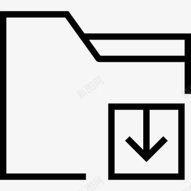 文具办公用品文件夹图标图标