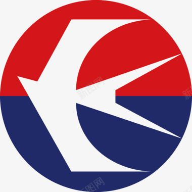 企业LOGO标志矢量红色东航logo图标图标