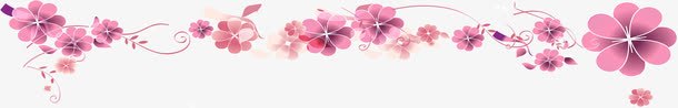 整齐排列粉色花朵元素png免抠素材_88icon https://88icon.com 元素 排列 整齐 粉色 花朵