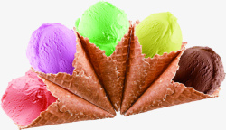 冰淇淋球素材