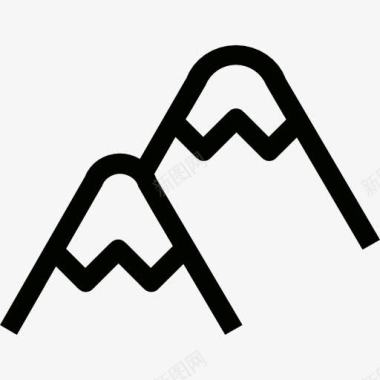 山山图标图标