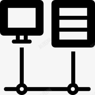 电子回路电脑类数据库电子Intrane图标图标